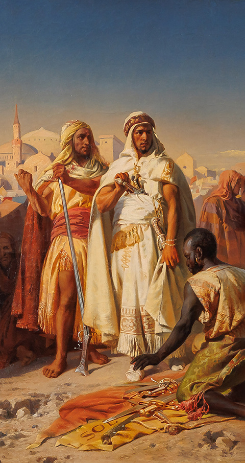 Lauffer Emil Jan - Zajetí Cervantese berberskými piráty