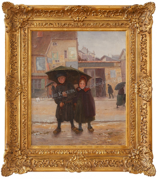 Děti v Lagny sur Marne (Šum deště)