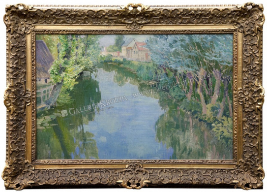 Říčka L'Epte v Giverny